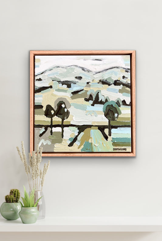 After The Rain 33x33 cm FRAMED SOLD