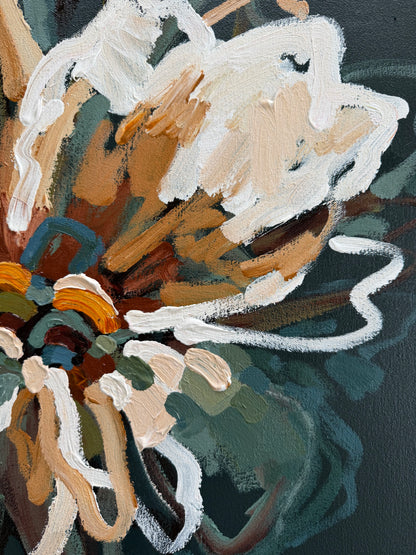 Bella Bloom 53x53cm FRAMED