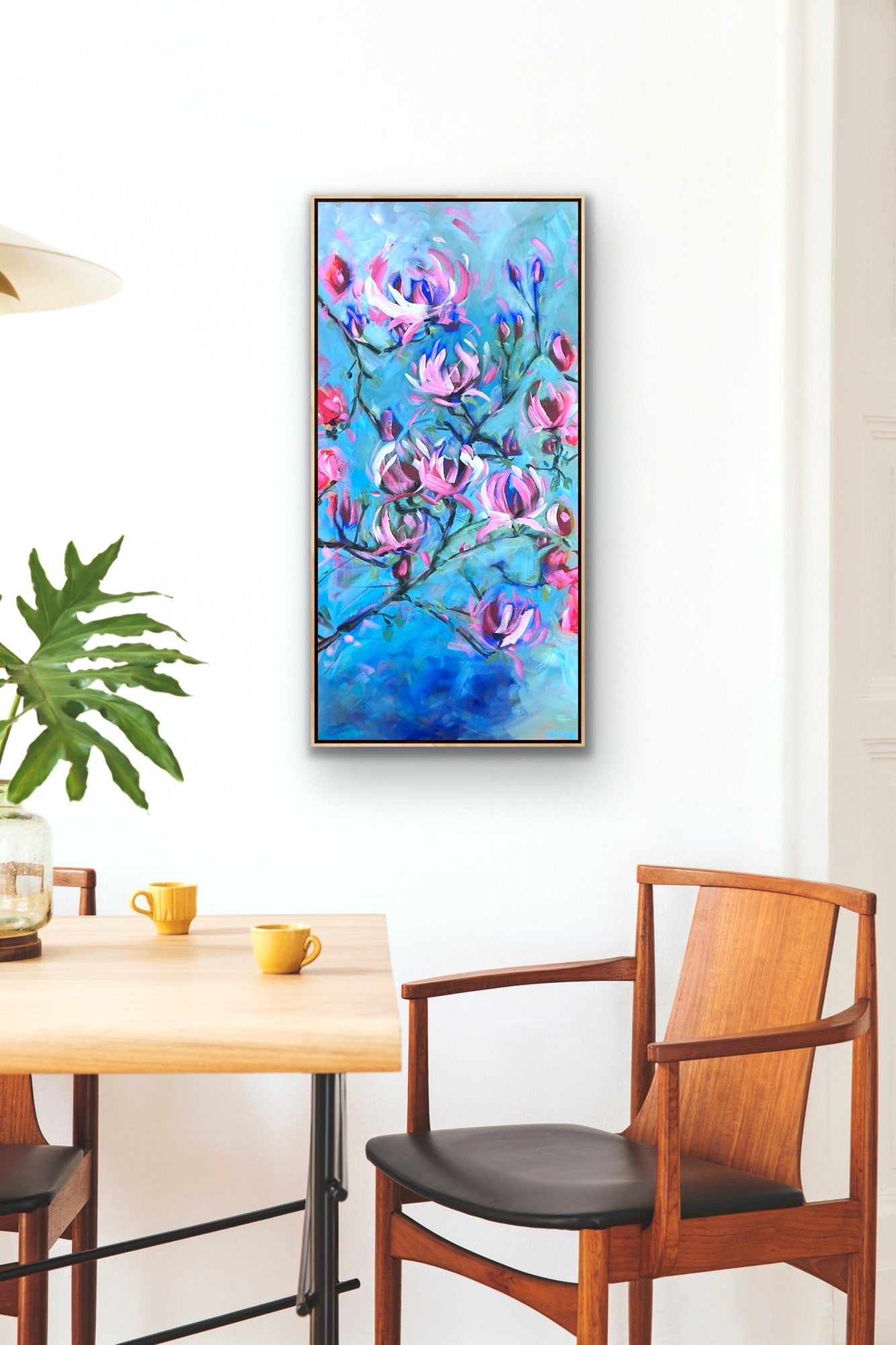 Blue Horizons 104 x 54 cm Framed SOLD