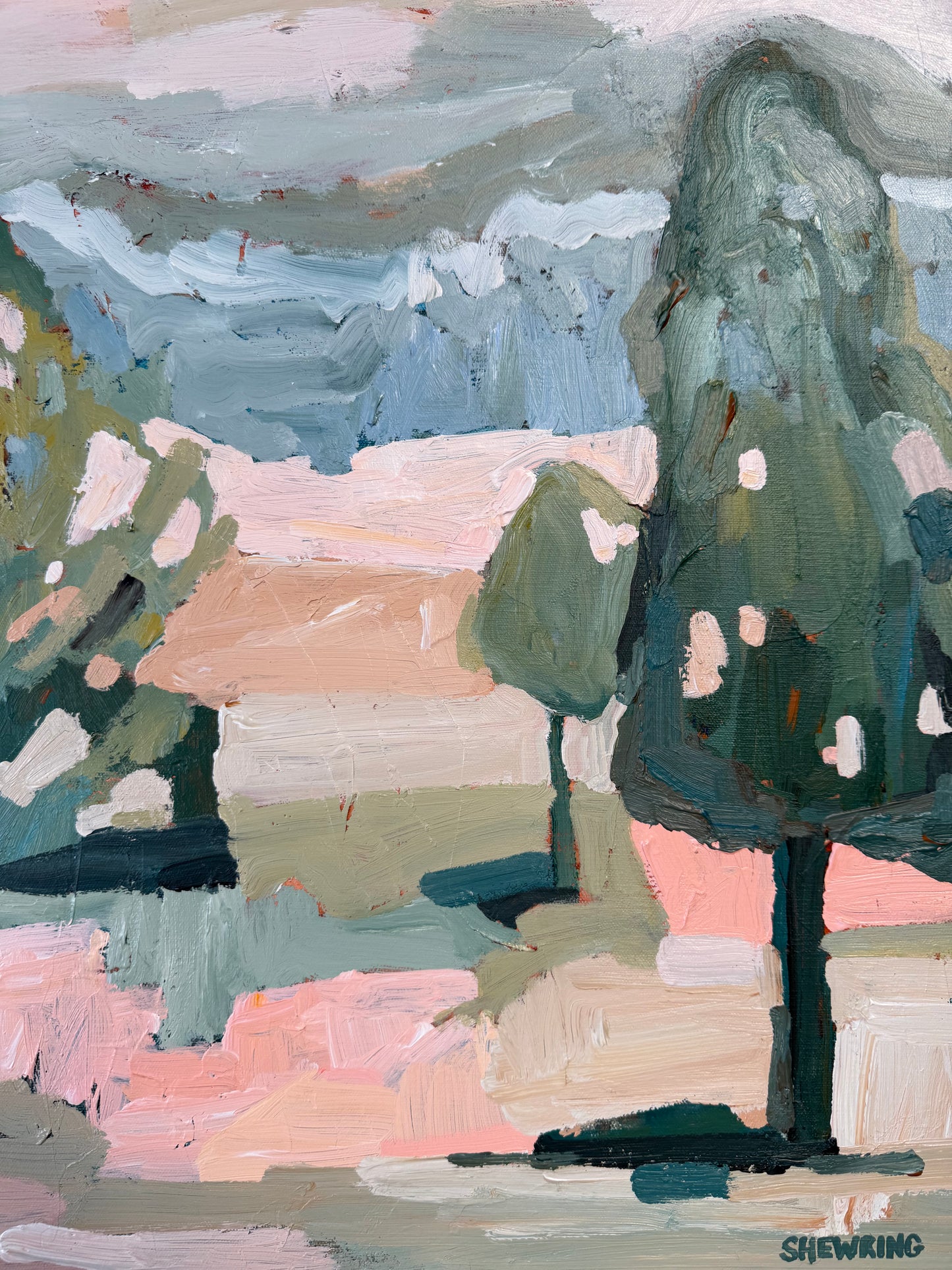Colours Of The Horizon 64x54cm FRAMED SOLD
