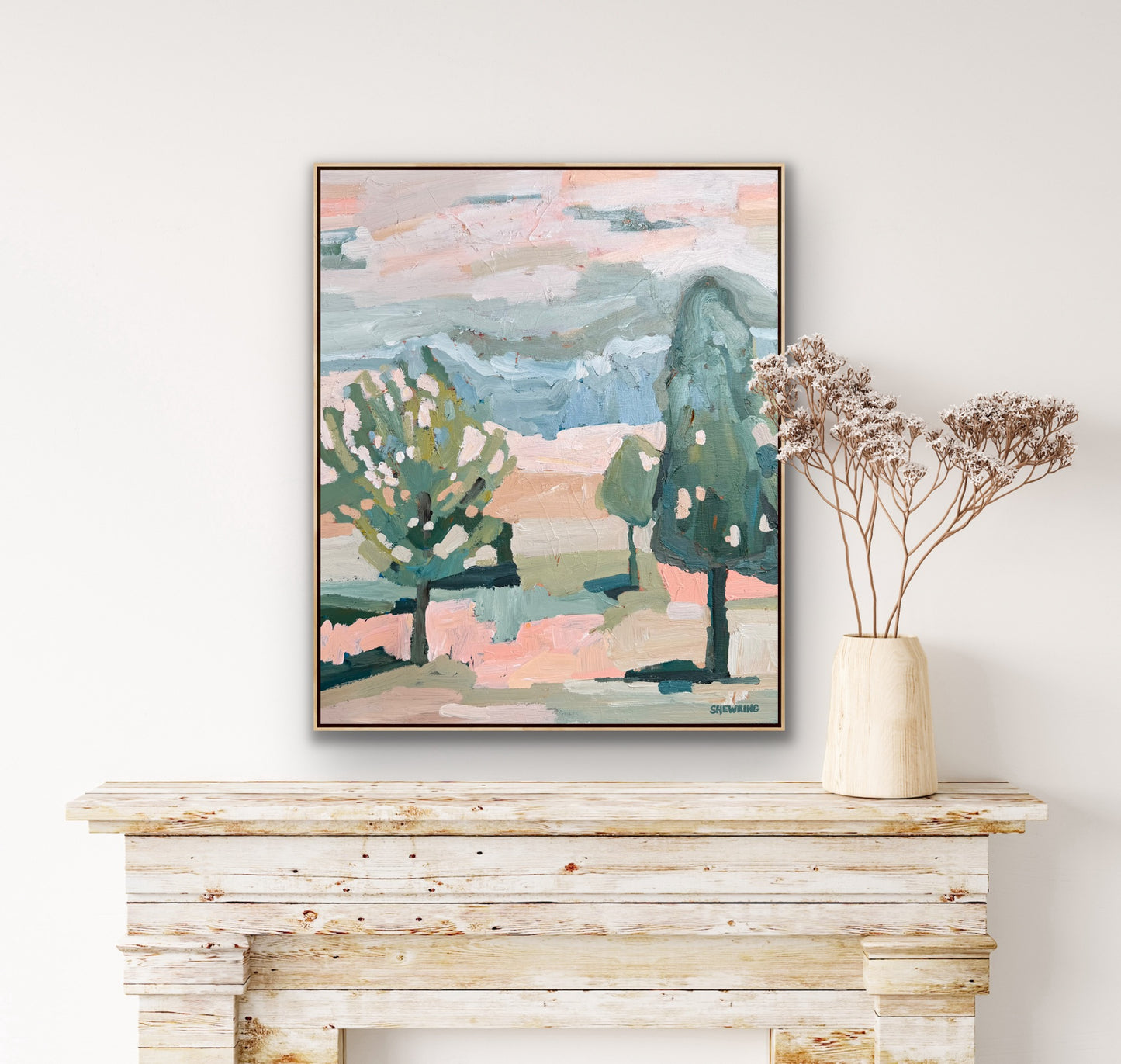 Colours Of The Horizon 64x54cm FRAMED SOLD