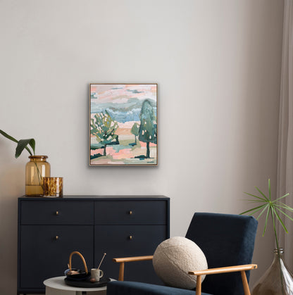 Colours Of The Horizon 64x54cm FRAMED SOLD