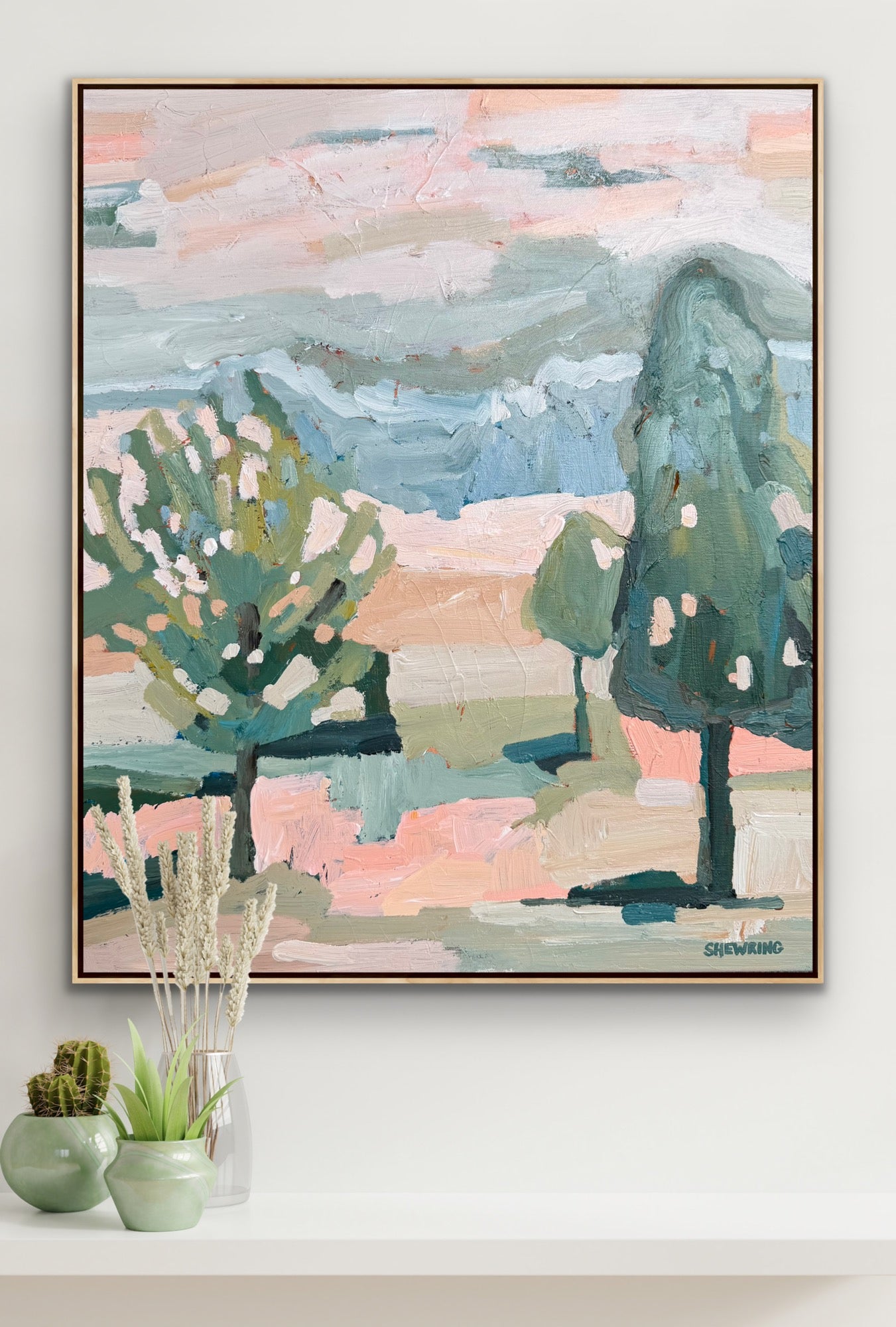 Colours Of The Horizon 64x54cm FRAMED SOLD