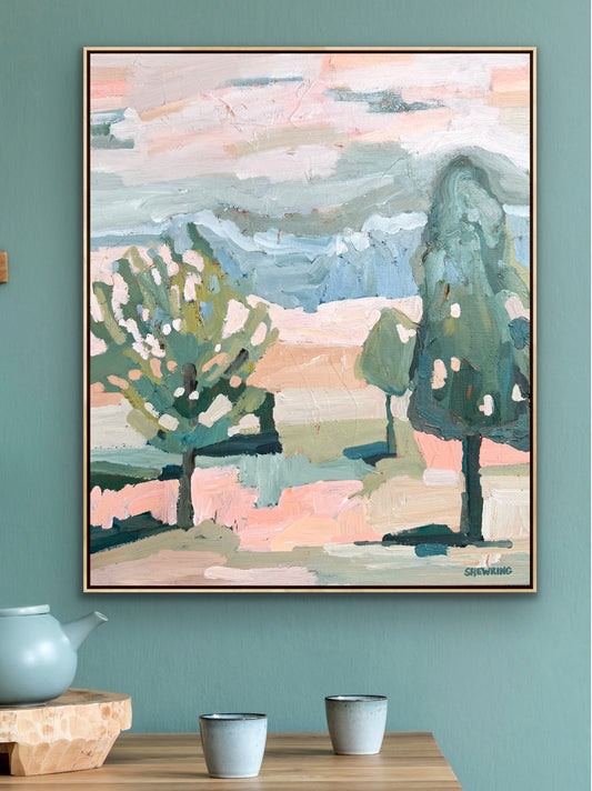 Colours Of The Horizon 64x54cm FRAMED SOLD