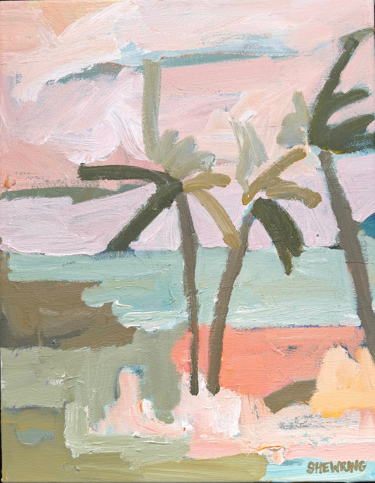 Cool Way To Spend The Afternoon 49x39 cm FRAMED