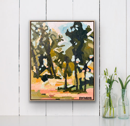 Dappled Twilight 28 x 23 cm FRAMED