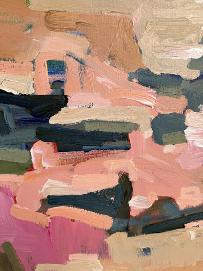 Days Of Sunshine 103x103cm FRAMED