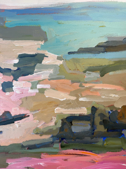 Days Of Sunshine 103x103cm FRAMED
