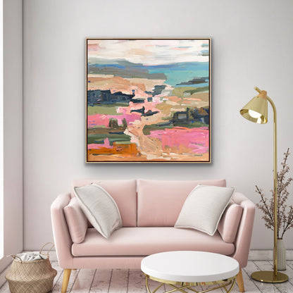 Days Of Sunshine 103x103cm FRAMED