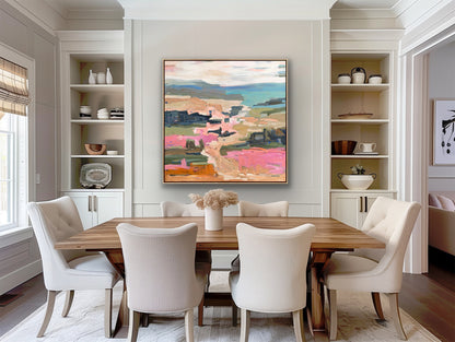 Days Of Sunshine 103x103cm FRAMED