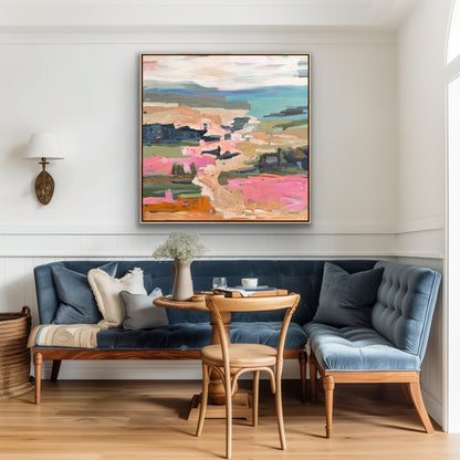 Days Of Sunshine 103x103cm FRAMED