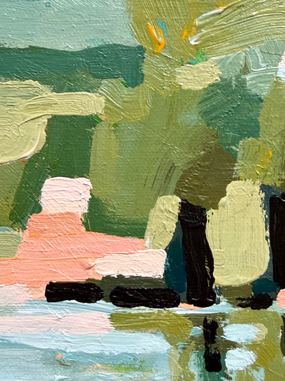 Double Creek 33 x 33 cm FRAMED