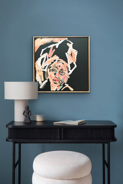 Drowning In Soft Plastics 53 x 53 cm FRAMED