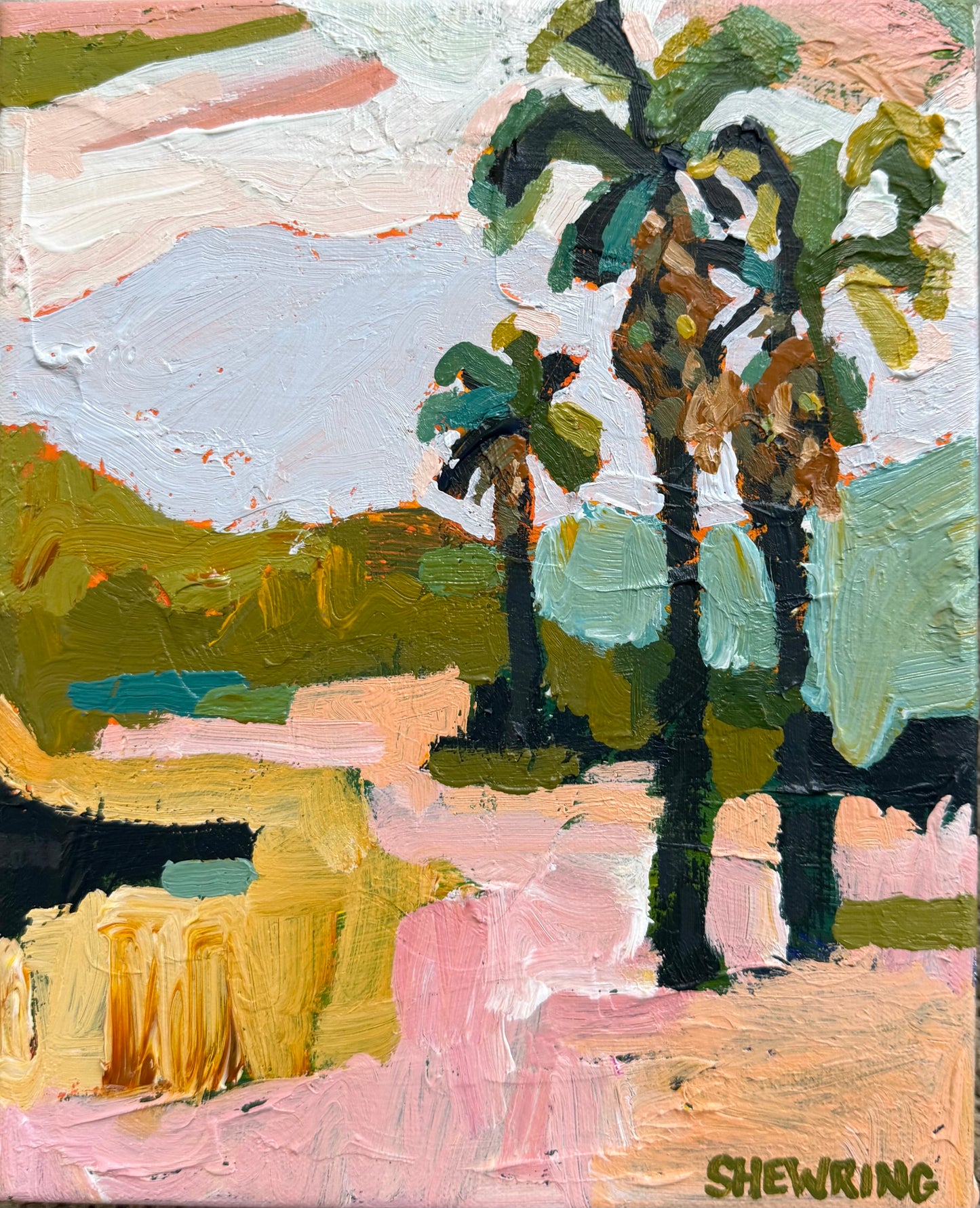 Eternal Summer 28 x 23 cm FRAMED SOLD