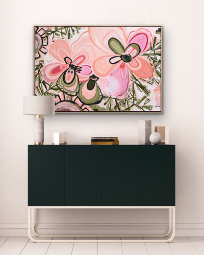 Flowers For You 153x103cm FRAMED