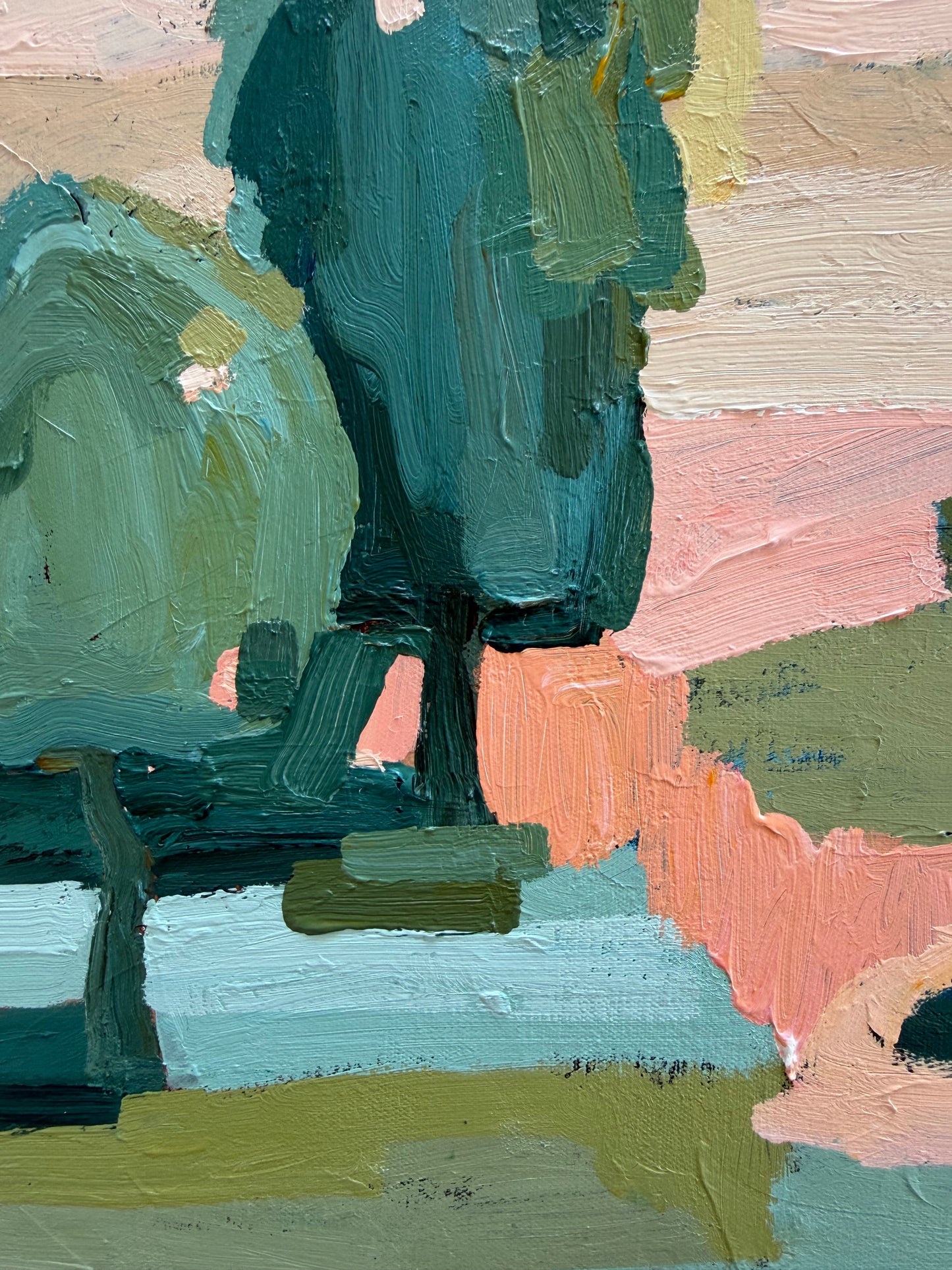 Golden 64x54cm FRAMED