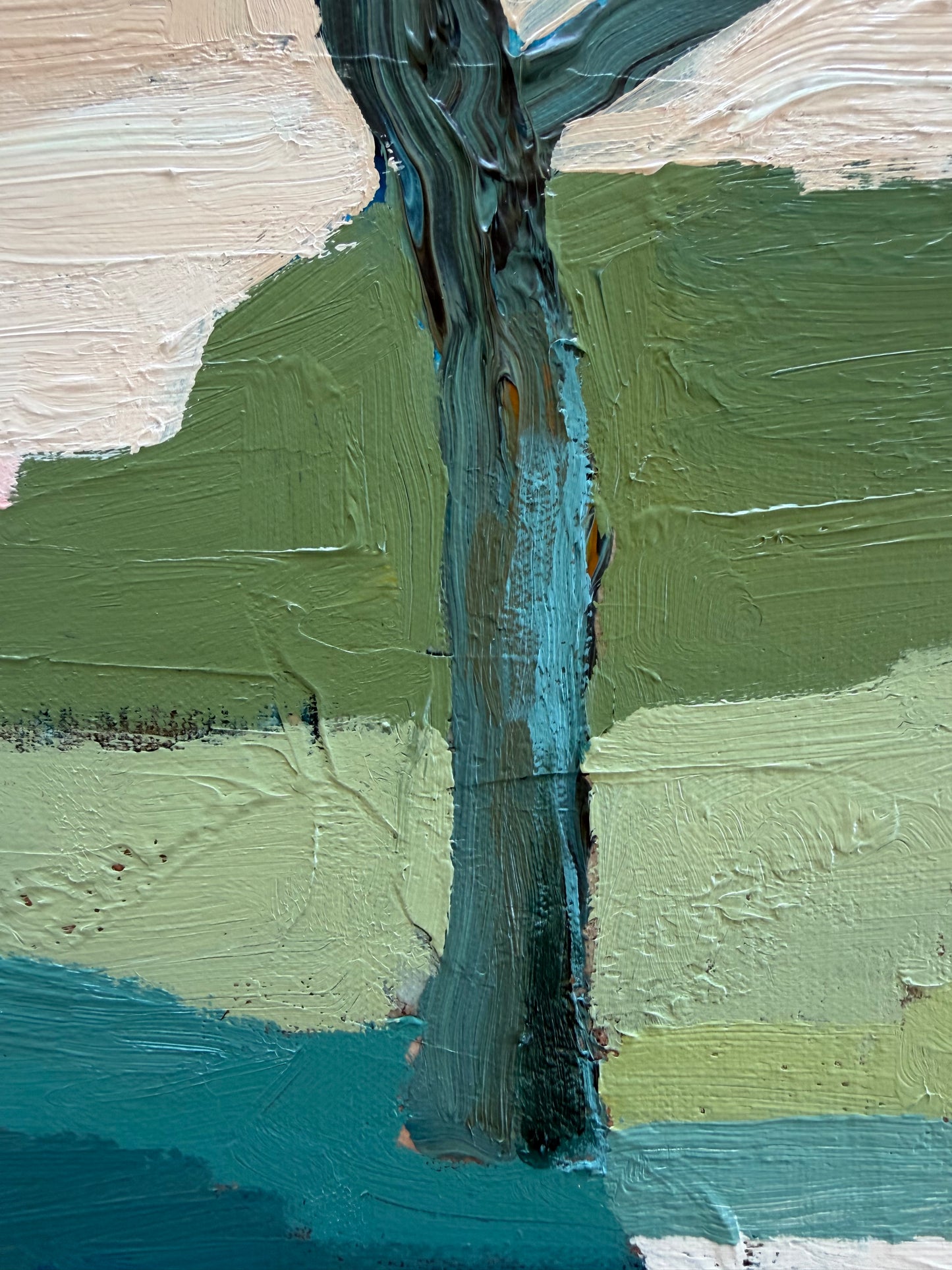 Golden 64x54cm FRAMED