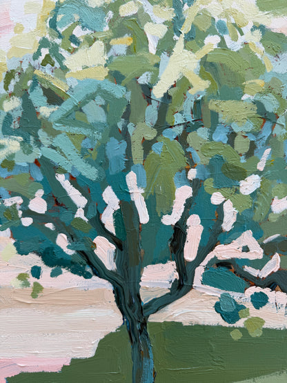 Golden 64x54cm FRAMED