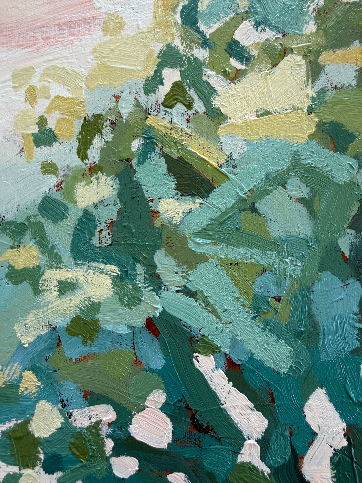 Golden 64x54cm FRAMED