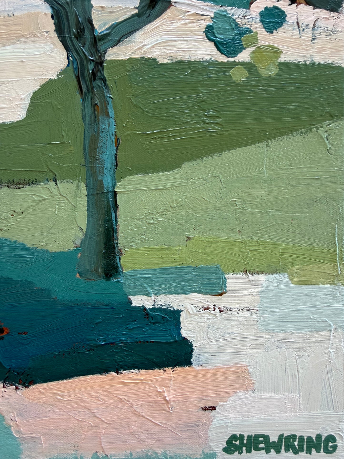 Golden 64x54cm FRAMED