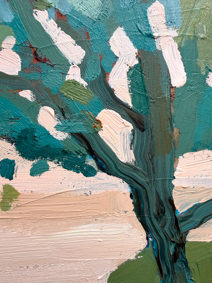 Golden 64x54cm FRAMED