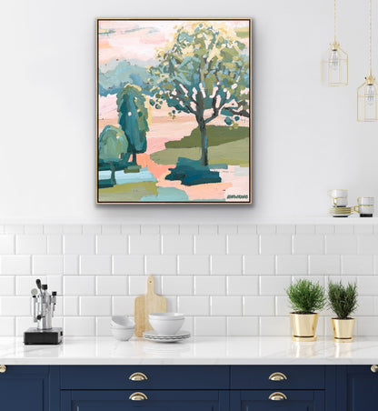 Golden 64x54cm FRAMED