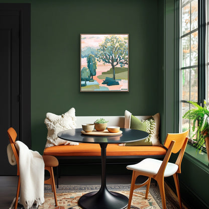 Golden 64x54cm FRAMED