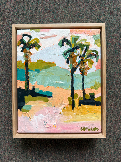 Golden Escape 28 x 23 cm FRAMED