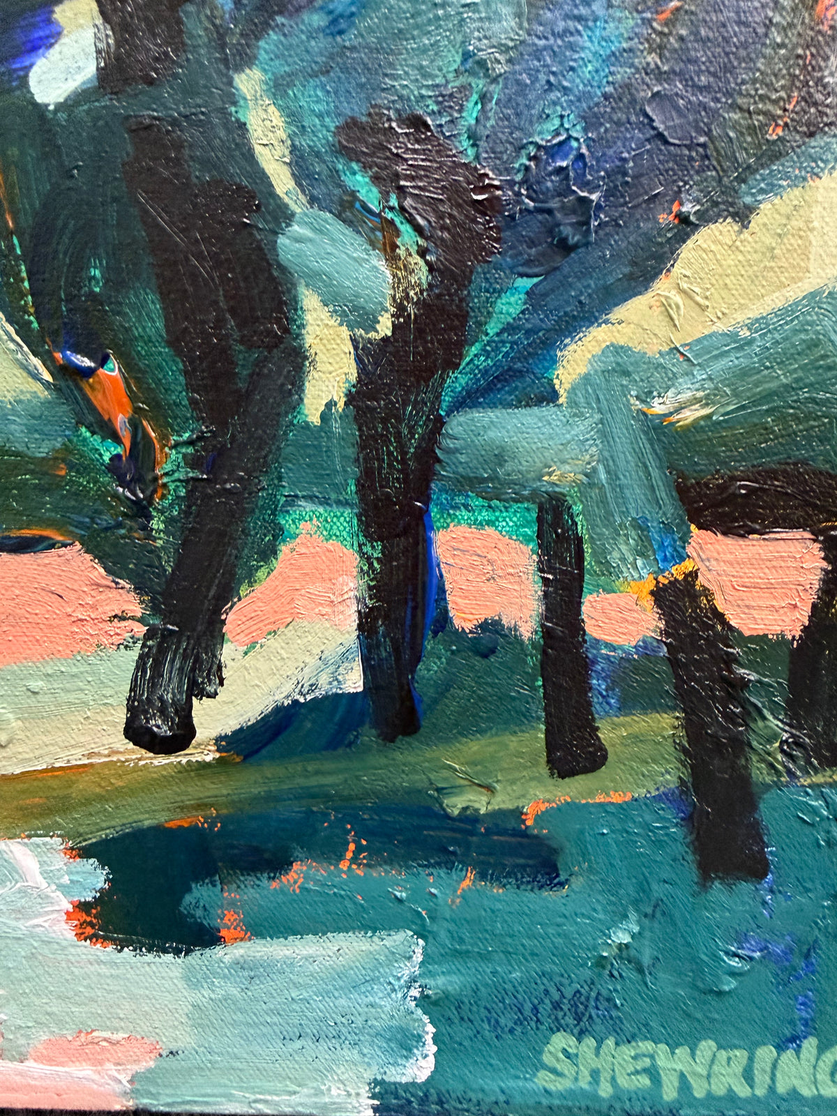 High Country 33 x 33 cm FRAMED