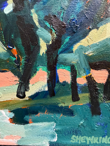 High Country 33 x 33 cm FRAMED