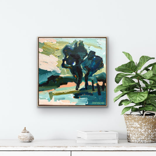 High Country 33 x 33 cm FRAMED