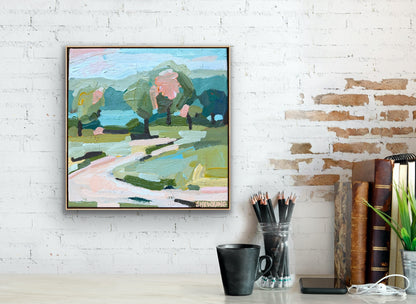 Love Our Roadtrip 27 x 27 cm FRAMED