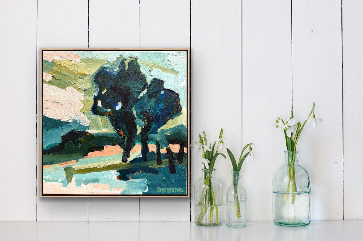High Country 33 x 33 cm FRAMED