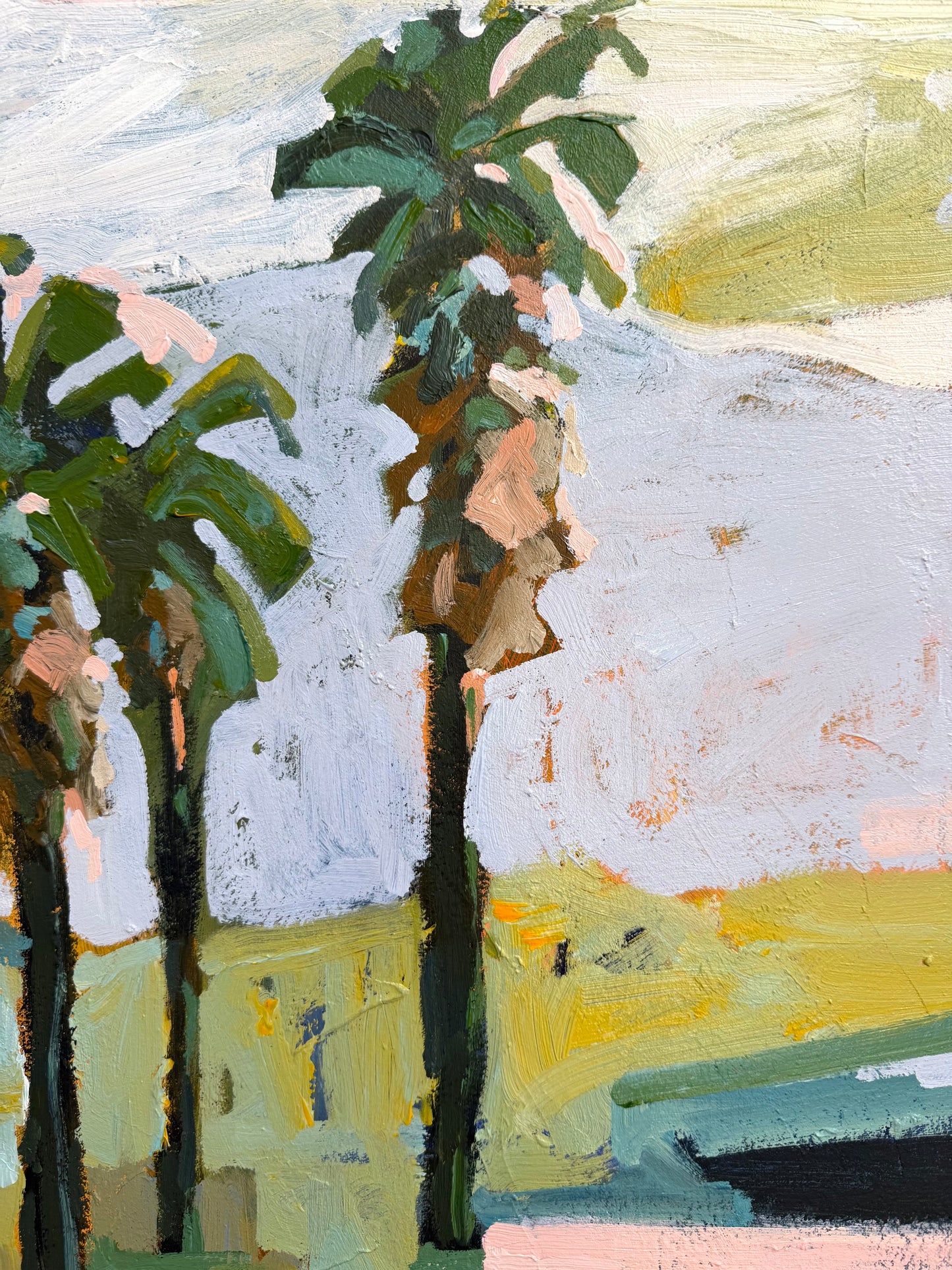 Island Breeze 64 x 54 cm FRAMED SOLD