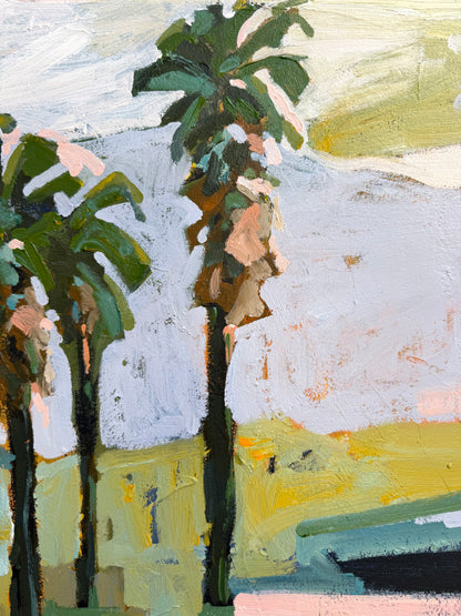 Island Breeze 64 x 54 cm FRAMED SOLD