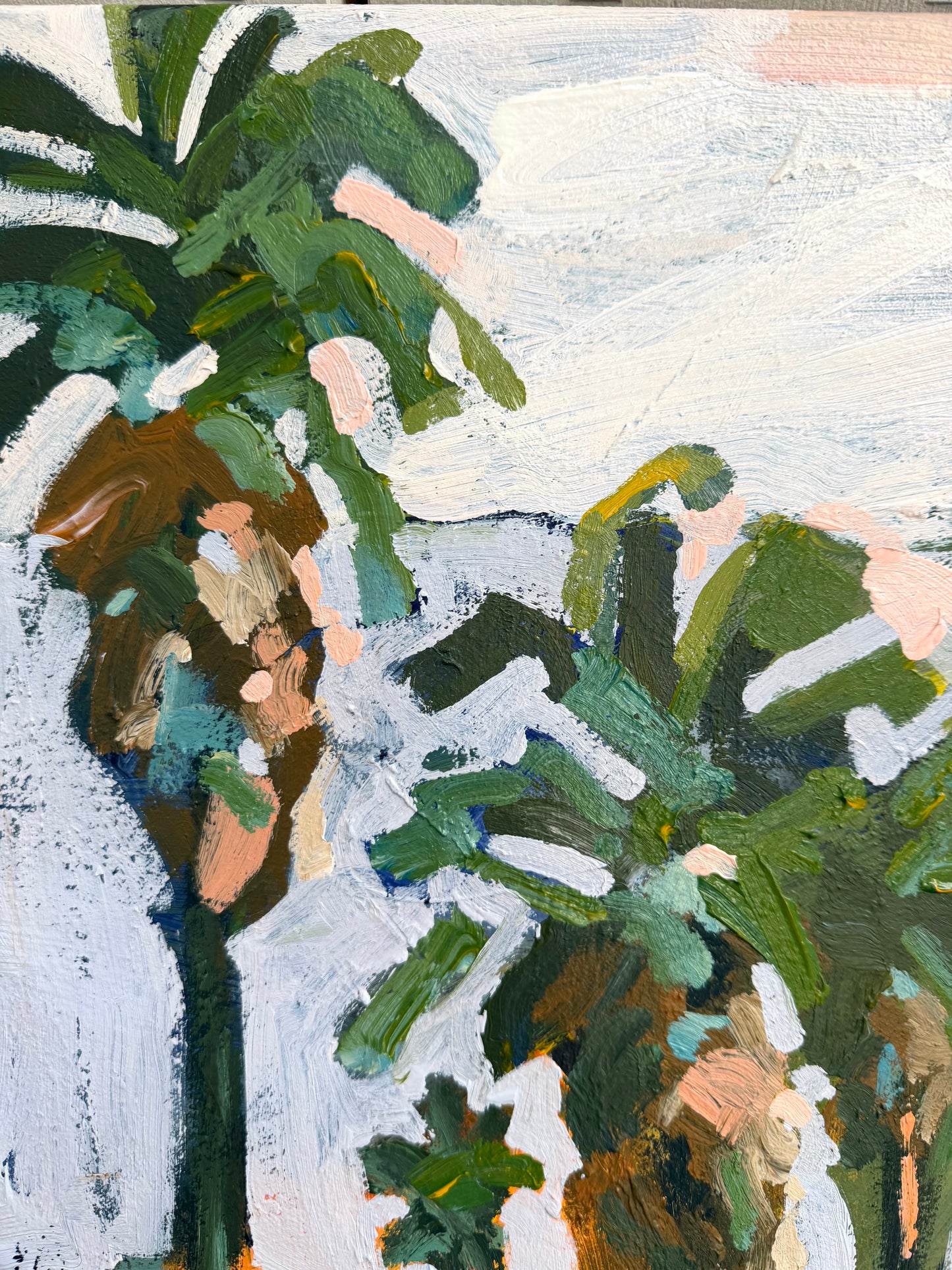Island Breeze 64 x 54 cm FRAMED SOLD