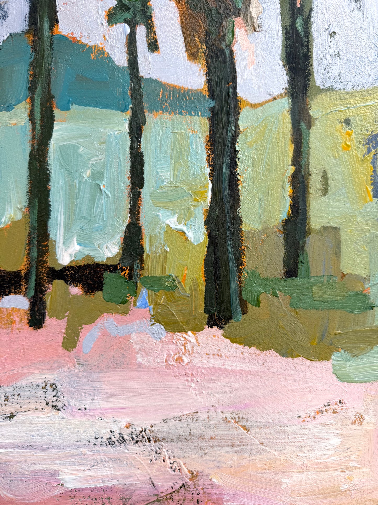 Island Breeze 64 x 54 cm FRAMED SOLD