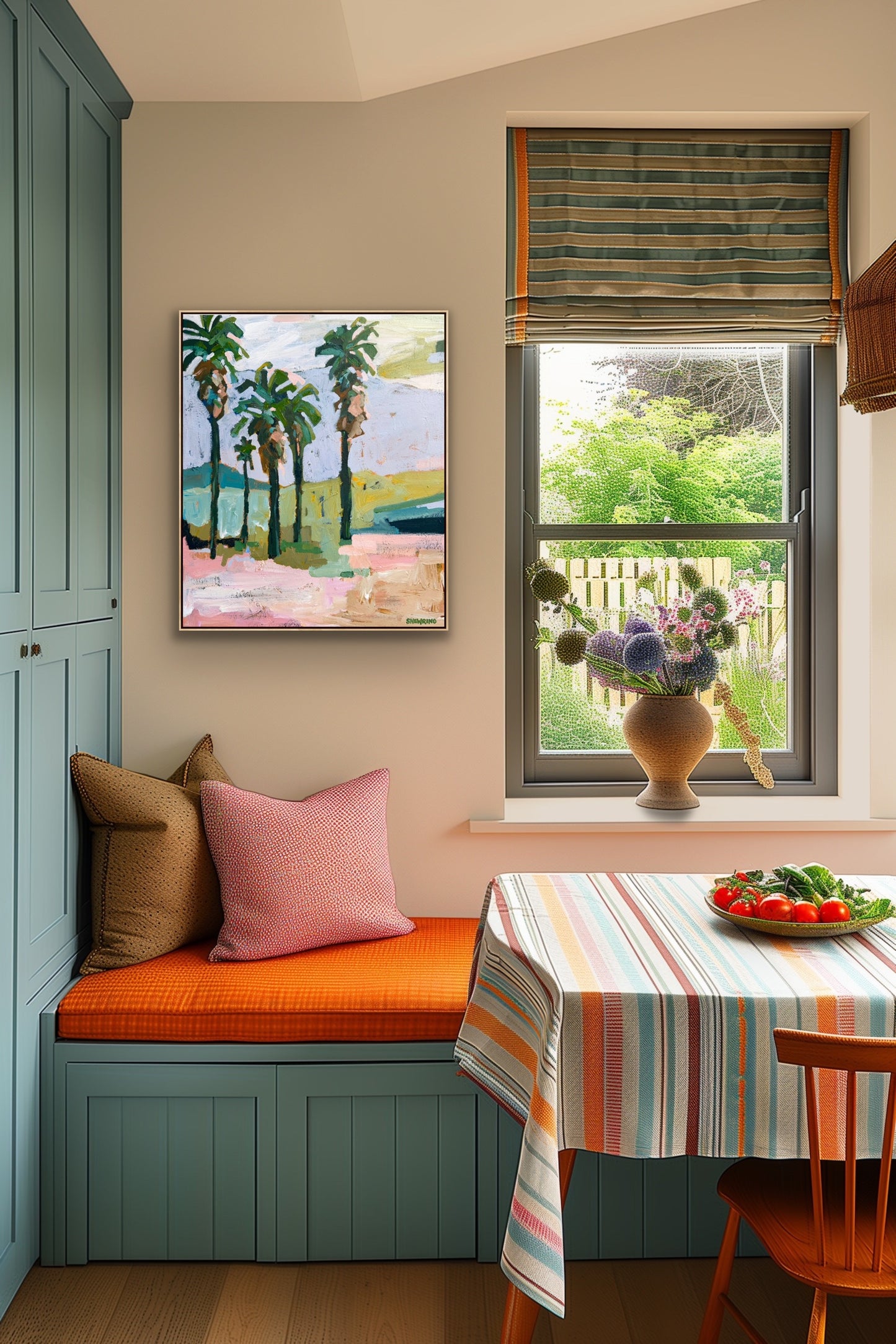 Island Breeze 64 x 54 cm FRAMED SOLD