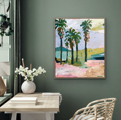 Island Breeze 64 x 54 cm FRAMED SOLD