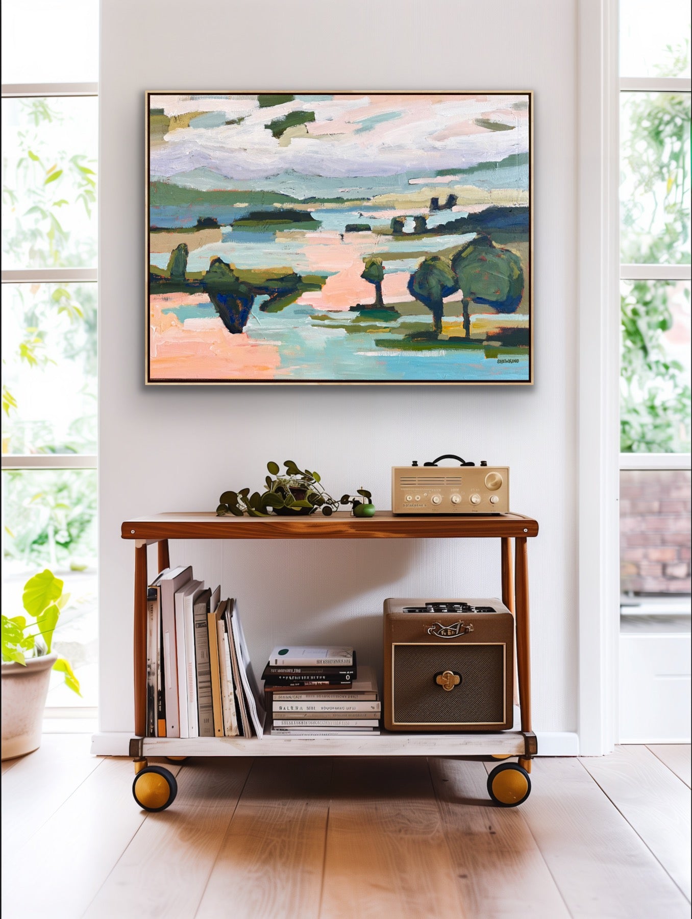 Lake District 103 x 78 cm FRAMED