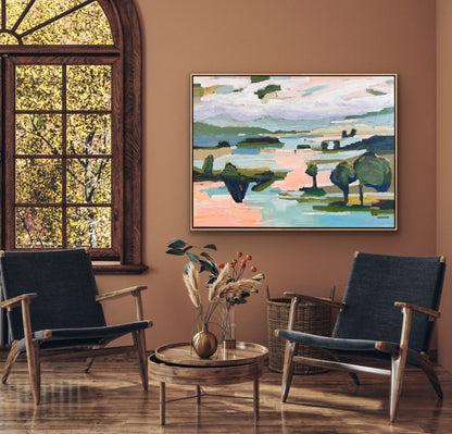Lake District 103 x 78 cm FRAMED