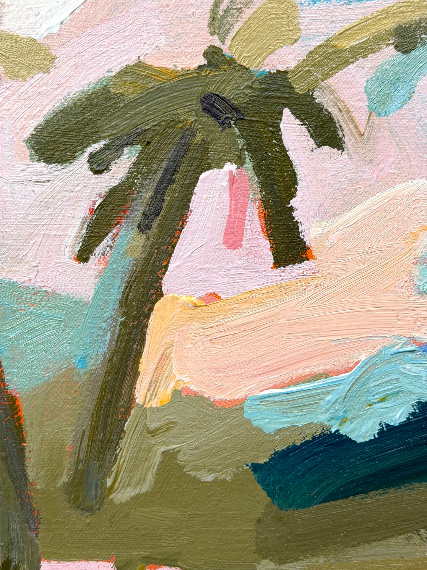 Lets Surf 33 x 33 cm FRAMED