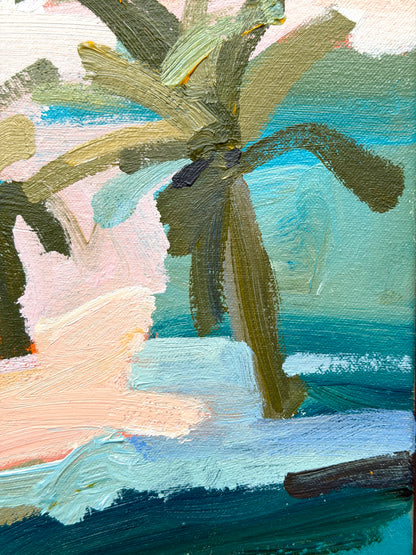Lets Surf 33 x 33 cm FRAMED