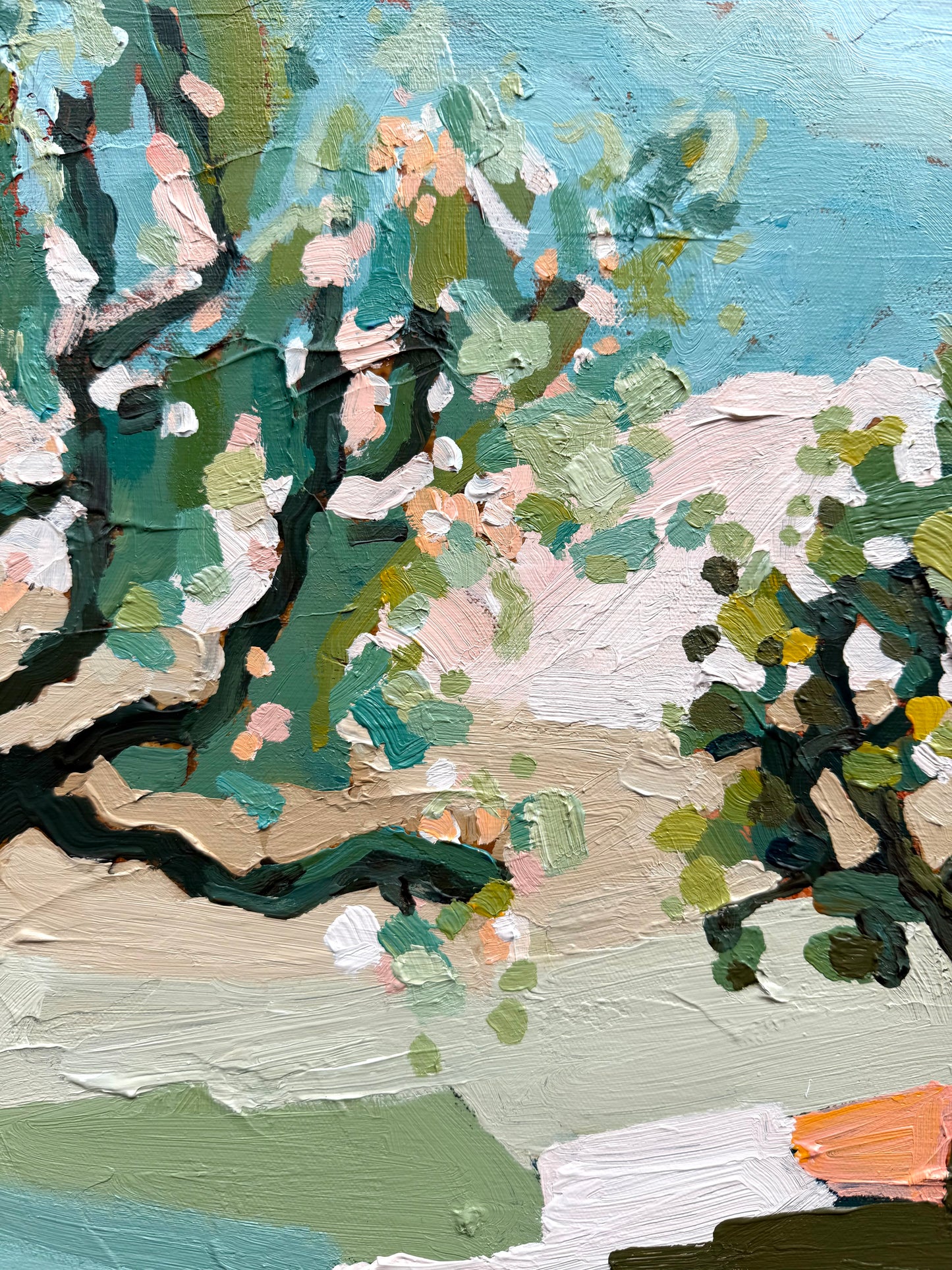 Life Gives Cherries And Lemons 64x54cm FRAMED