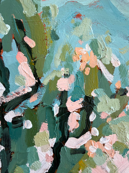 Life Gives Cherries And Lemons 64x54cm FRAMED