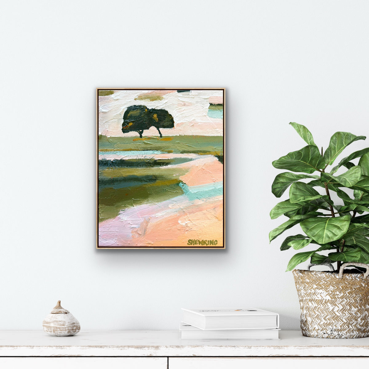 Love And Life 28 x 23 cm FRAMED