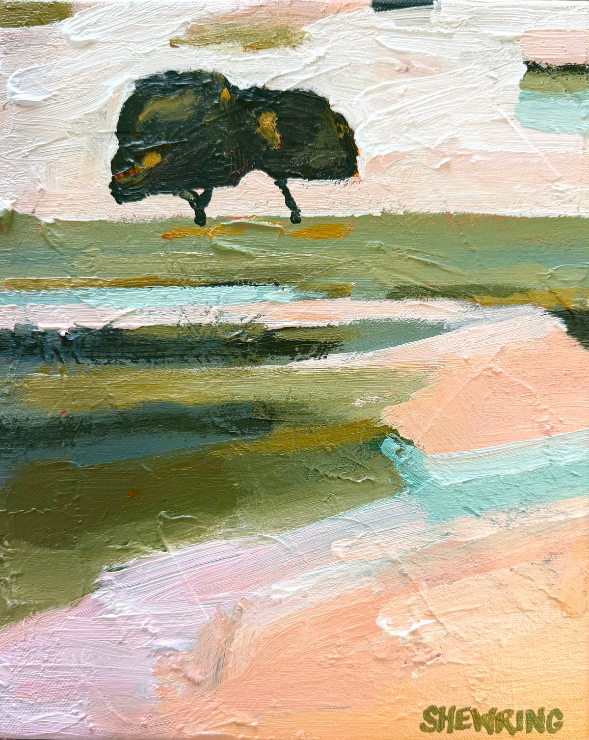 Love And Life 28 x 23 cm FRAMED