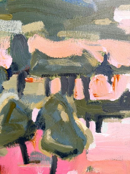 Love And Sunrise 103 x 78 cm FRAMED