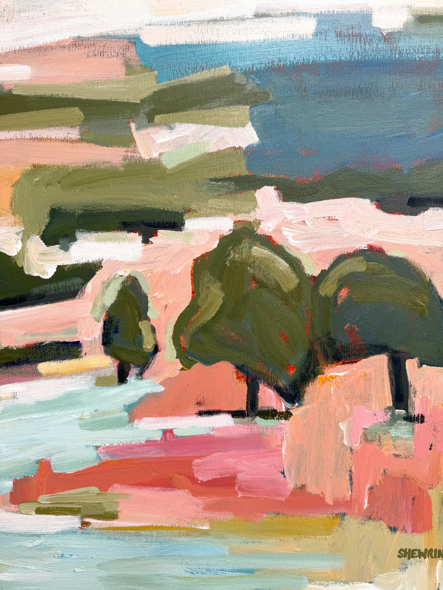 Love And Sunrise 103 x 78 cm FRAMED