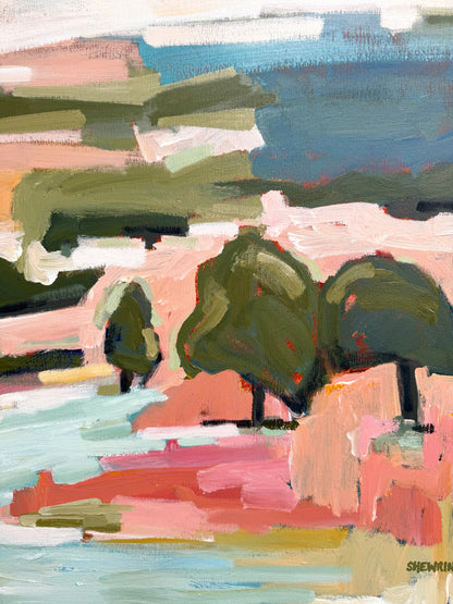 Love And Sunrise 103 x 78 cm FRAMED